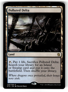 Polluted Delta – 239 KTK: Khans of Tarkir R LP