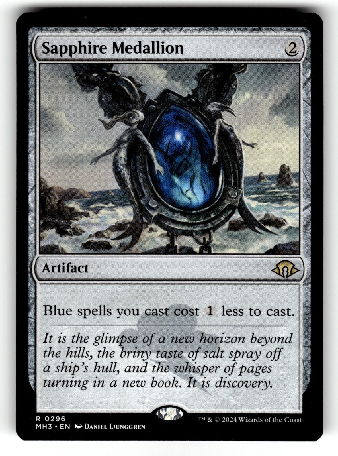 Sapphire Medallion – 296 MH3: Modern Horizons 3 R LP