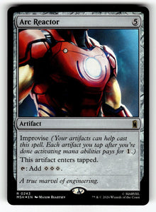 Arc Reactor – 243 MSH: Marvel Super Heroes R Foil NM