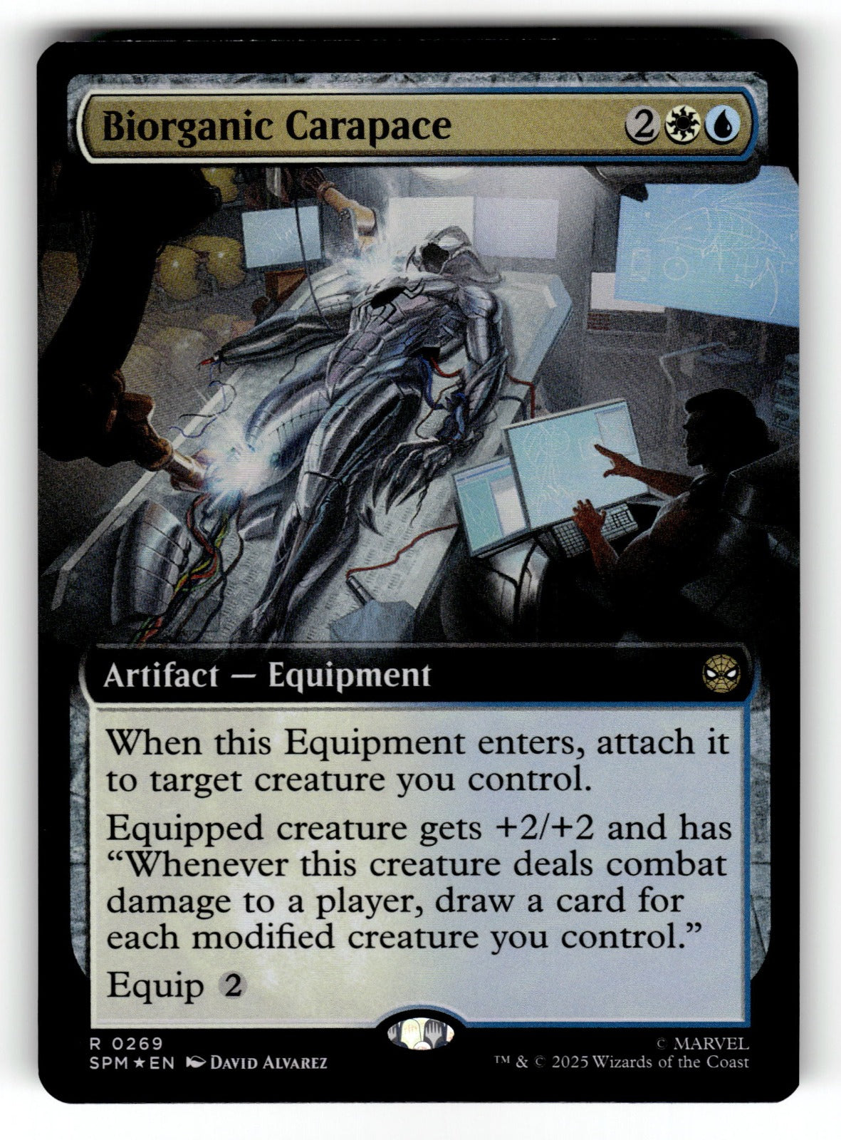 Biorganic Carapace (Extended Art) – 269 SPM: Marvel's Spider-Man R FoilNM
