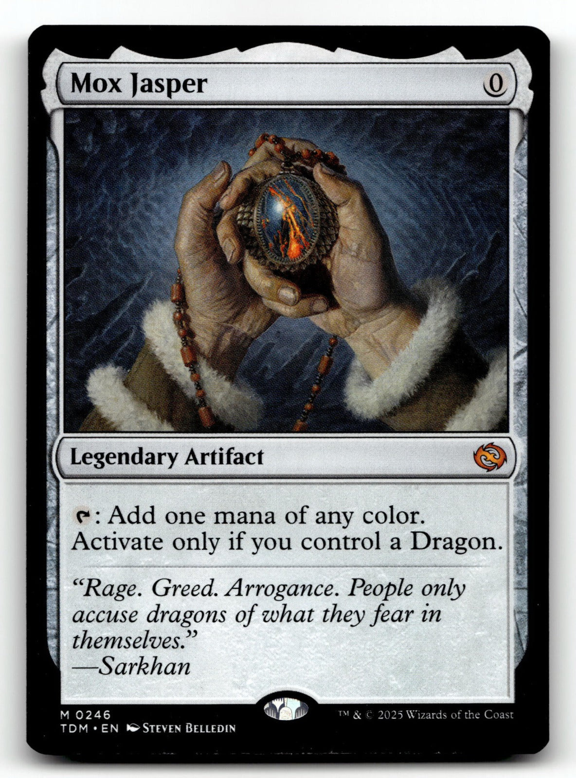 Mox Jasper – 246 TDM: Tarkir: Dragonstorm M NM