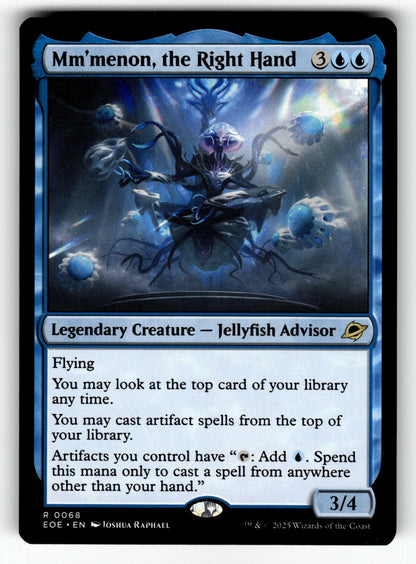 Mm'menon, the Right Hand – 68 EOE: Edge of Eternities R NM