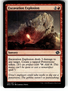 Excavation Explosion – 132 BRO: The Brothers' War C NM