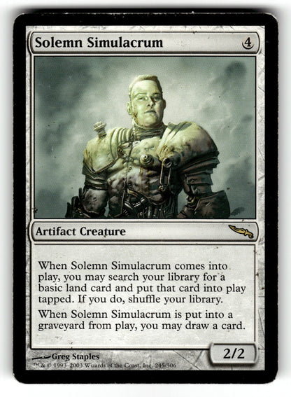 Solemn Simulacrum – 245 MRD: Mirrodin R MP