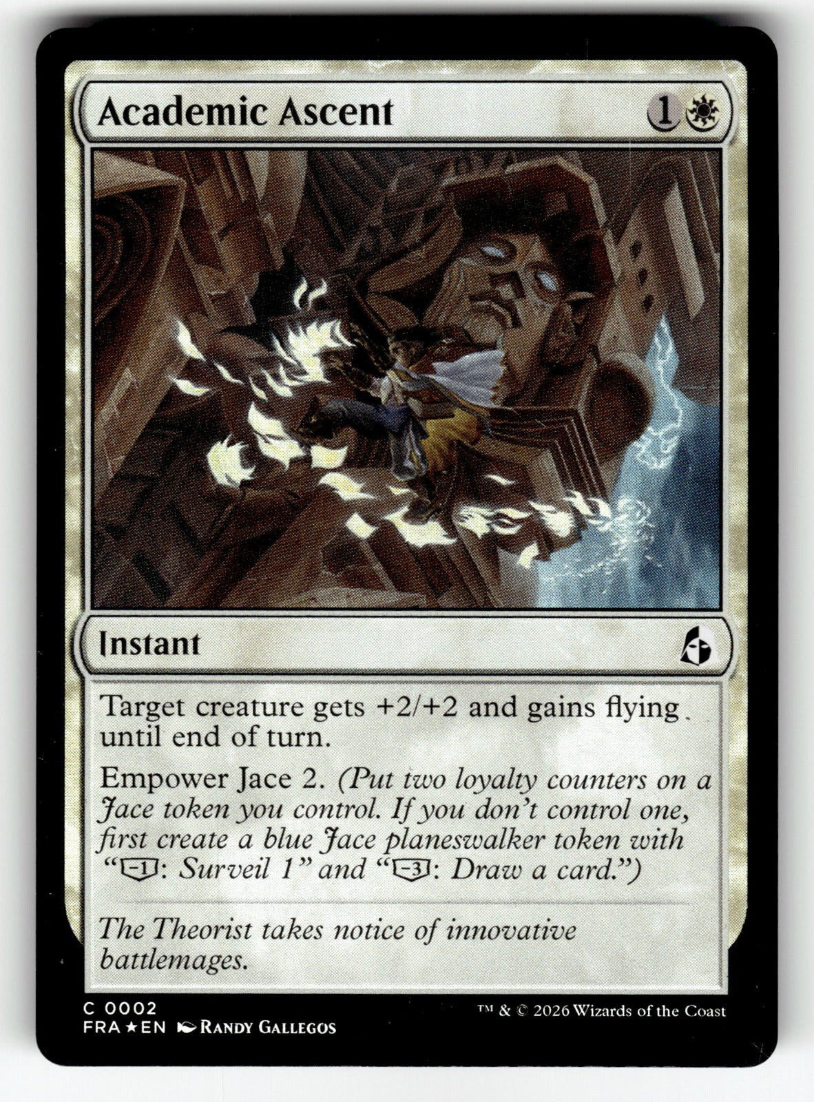 Academic Ascent – 2 FRA: Reality Fracture C Foil NM