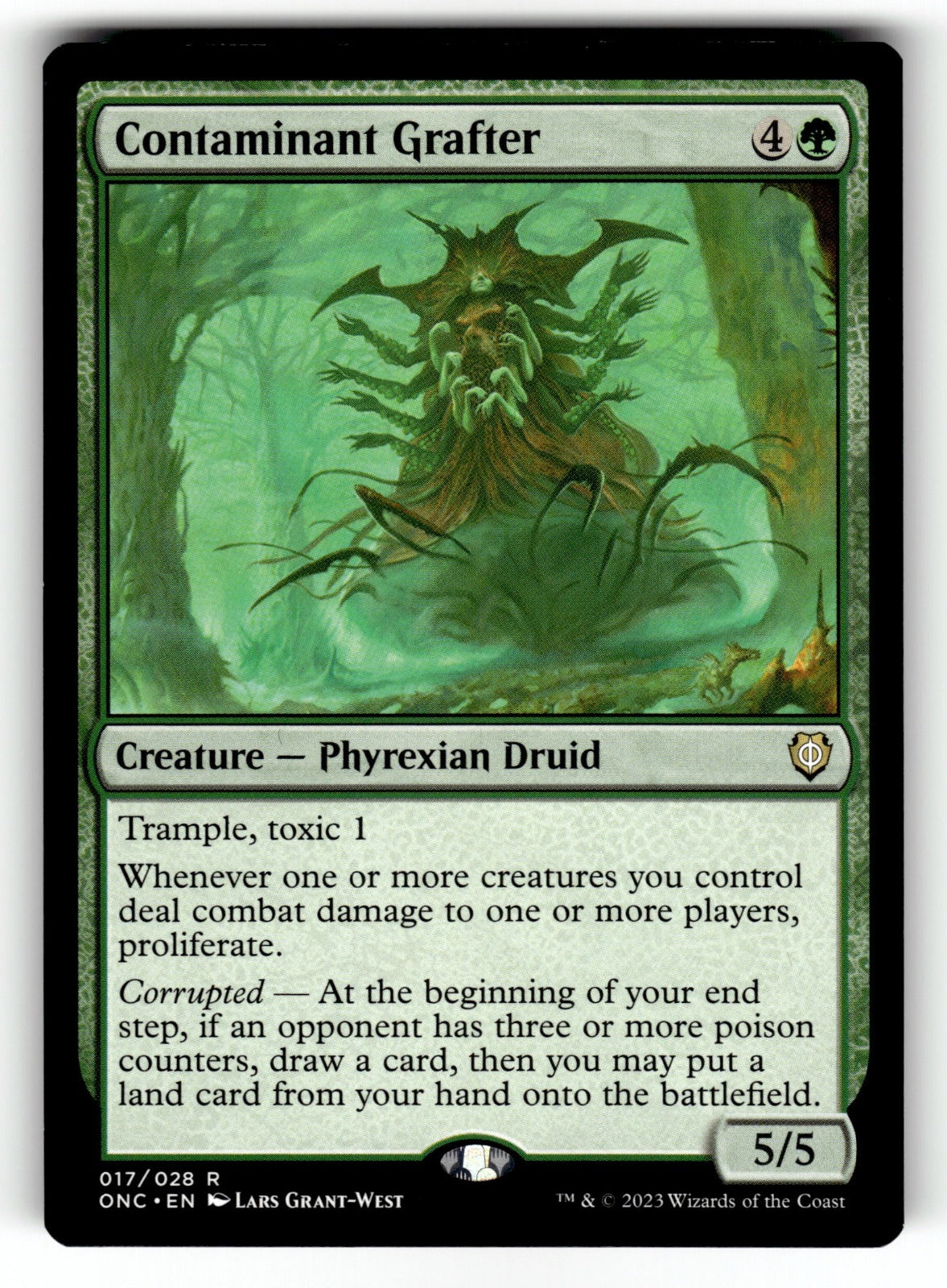 Contaminant Grafter – 17 ONC: Commander: Phyrexia: All Will Be One R NM
