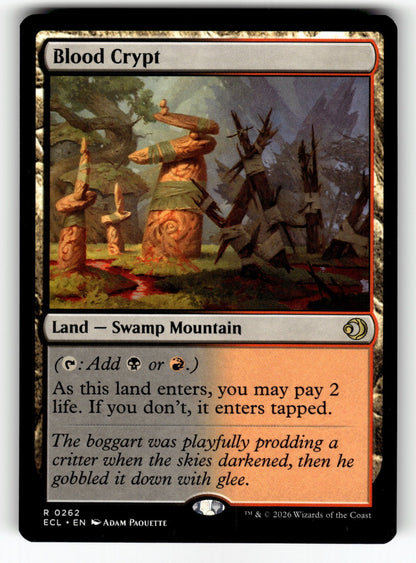 Blood Crypt – 262 ECL: Lorwyn Eclipsed R NM