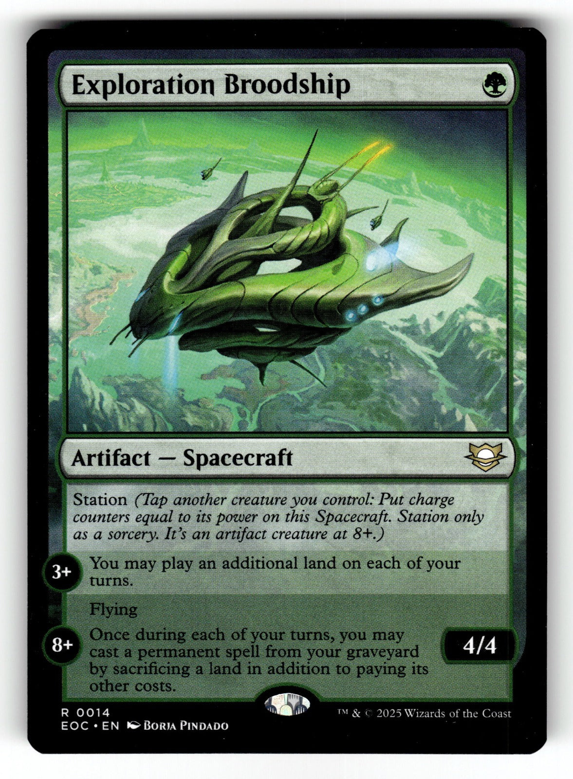 Exploration Broodship – 14 EOC: Commander: Edge of Eternities R NM