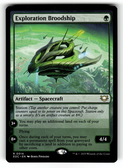Exploration Broodship – 14 EOC: Commander: Edge of Eternities R NM
