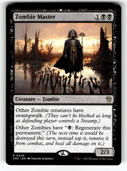 Zombie Master – 46 DRC: Commander: Aetherdrift R NM