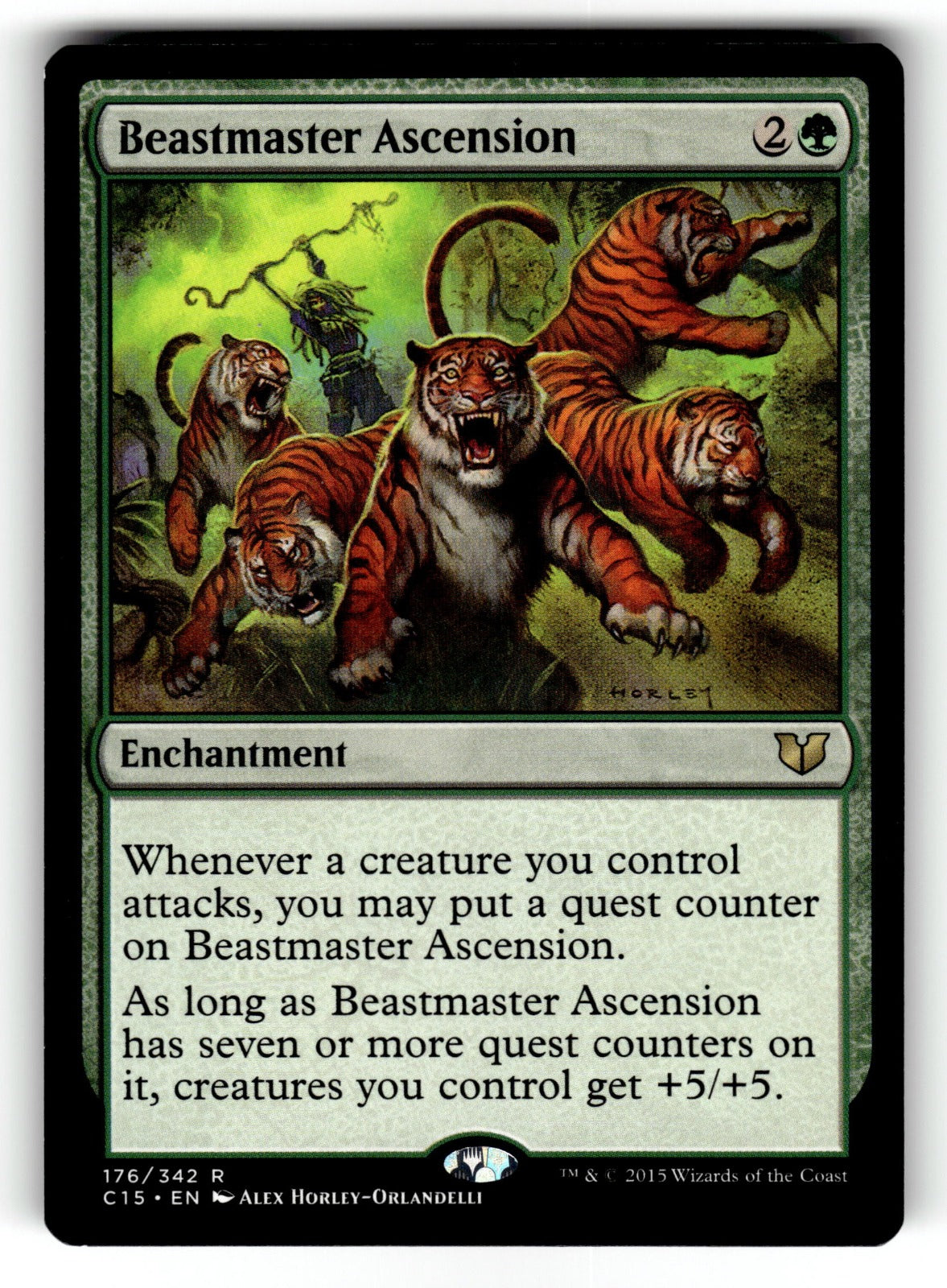 Beastmaster Ascension – 176 C15: Commander 2015 R NM