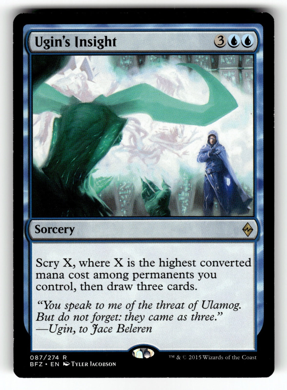 Ugin's Insight – 87 BFZ: Battle for Zendikar R LP