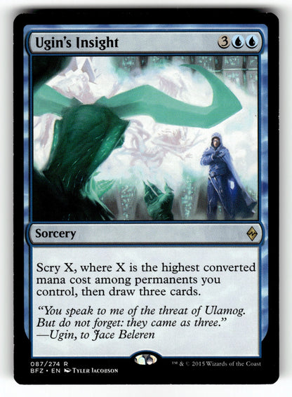 Ugin's Insight – 87 BFZ: Battle for Zendikar R LP