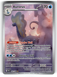 Aurorus – 092/088 POR: ME03: Perfect Order Illustration Rare Holo NM