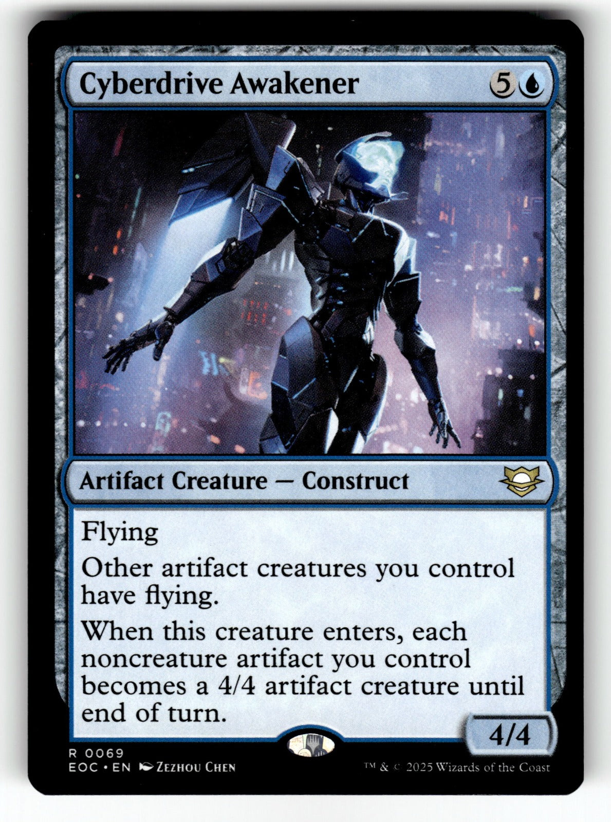 Cyberdrive Awakener – 69 EOC: Commander: Edge of Eternities R NM