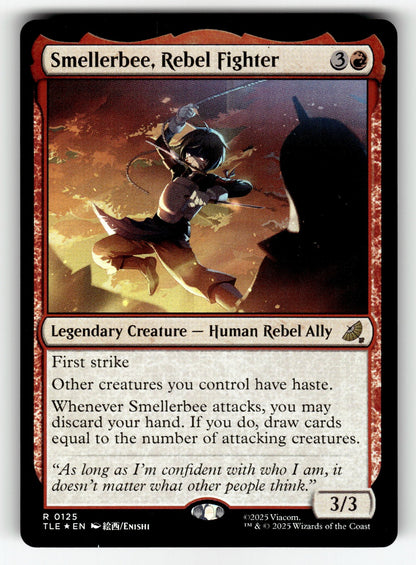 Smellerbee, Rebel Fighter – 125 TLE: Avatar: The Last Airbender: Eternal-Legal R Foil NM