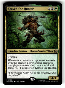 Kraven the Hunter – 133 SPM: Marvel's Spider-Man R NM