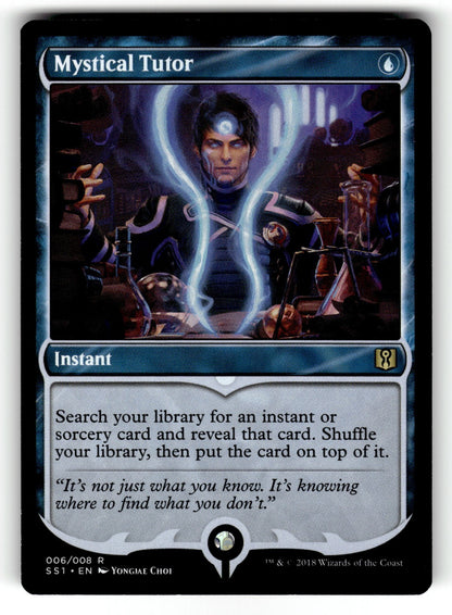 Mystical Tutor – 6 SS1: Signature Spellbook: Jace R LP