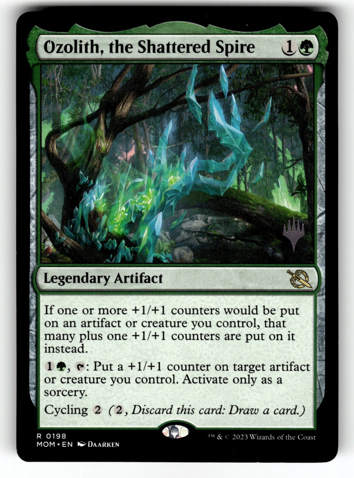 Ozolith, the Shattered Spire – 198 MOM: March of the Machine R NM