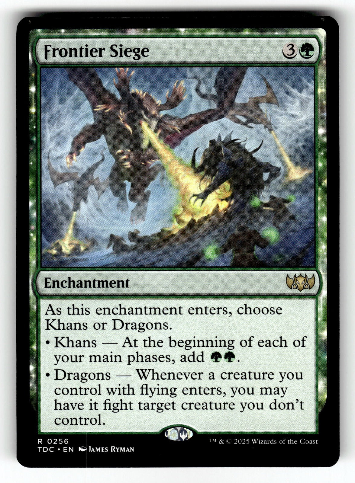 Frontier Siege – 256 TDC: Commander: Tarkir: Dragonstorm R NM