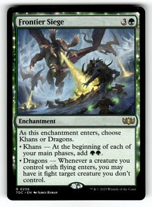 Frontier Siege – 256 TDC: Commander: Tarkir: Dragonstorm R NM