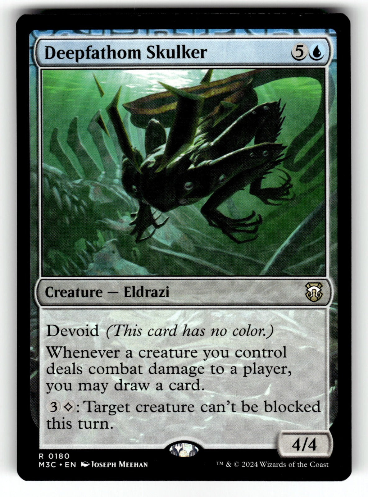 Deepfathom Skulker – 180 M3C: Commander: Modern Horizons 3 R NM