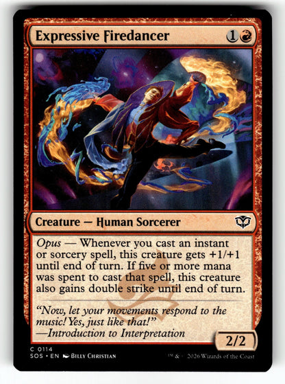 Expressive Firedancer – 114 SOS: Secrets of Strixhaven C