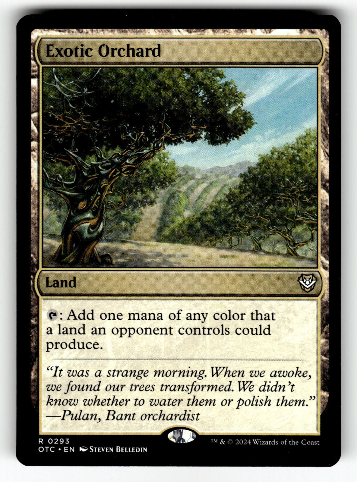 Exotic Orchard – 293 OTC: Commander: Outlaws of Thunder Junction R NM