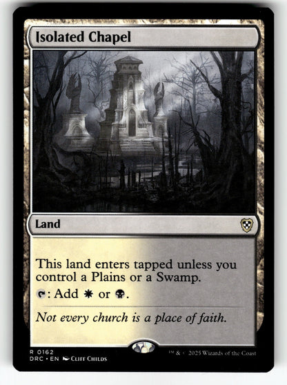 Isolated Chapel – 162 DRC: Commander: Aetherdrift R NM