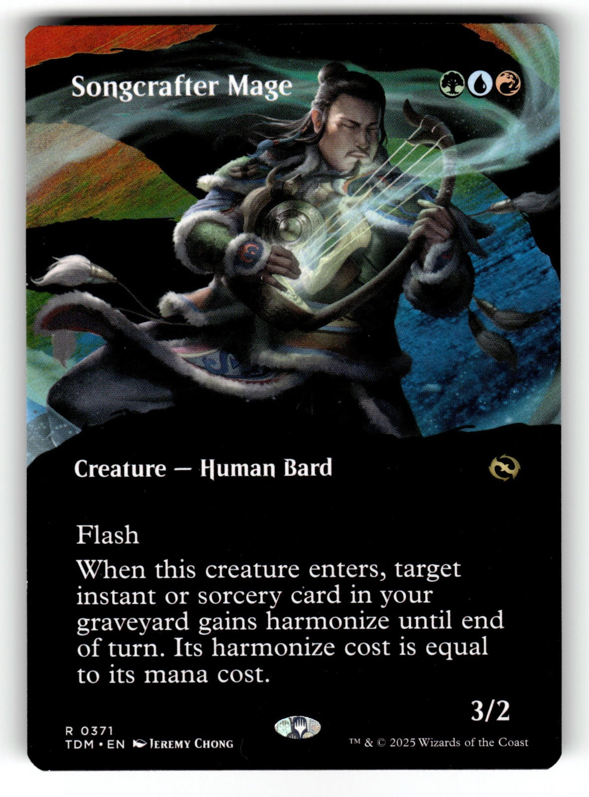 Songcrafter Mage (Borderless) – 371 TDM: Tarkir: Dragonstorm R NM