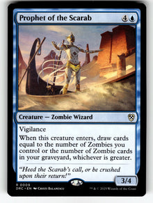 Prophet of the Scarab – 9 DRC: Commander: Aetherdrift R NM