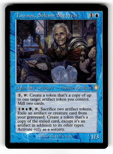 Tawnos, Solemn Survivor (Retro Frame) – 3 BRC: Commander: The Brothers' War M Foil NM