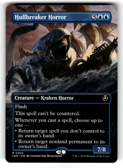 Hullbreaker Horror (Borderless) – 303 INR: Innistrad Remastered R NM