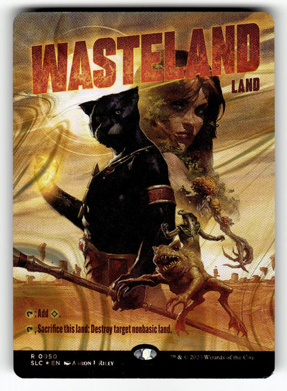 Wasteland (Halo Foil) – 50 SLC: Secret Lair Countdown Kit R Foil NM