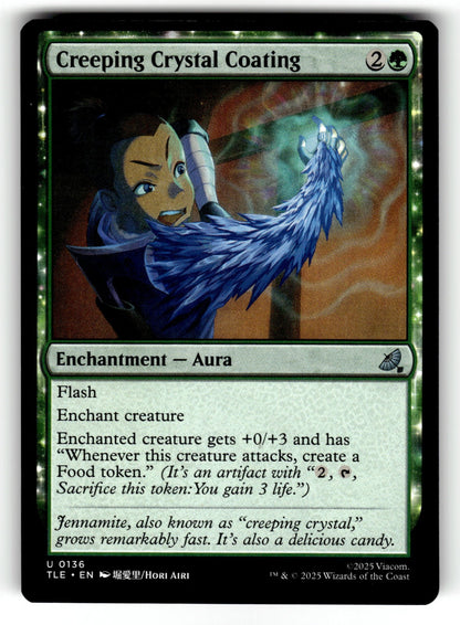 Creeping Crystal Coating – 136 TLE: Avatar: The Last Airbender: Eternal-Legal U NM