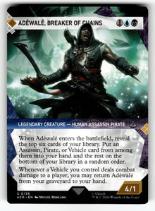 Adewale, Breaker of Chains (Showcase) – 136 ACR: Universes Beyond: Assassin's Creed U NM