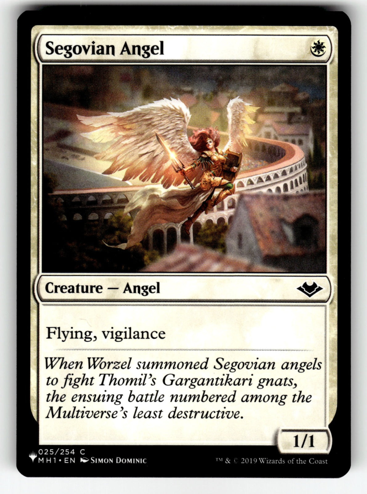 Segovian Angel – 25 LIST: The List Reprints C NM