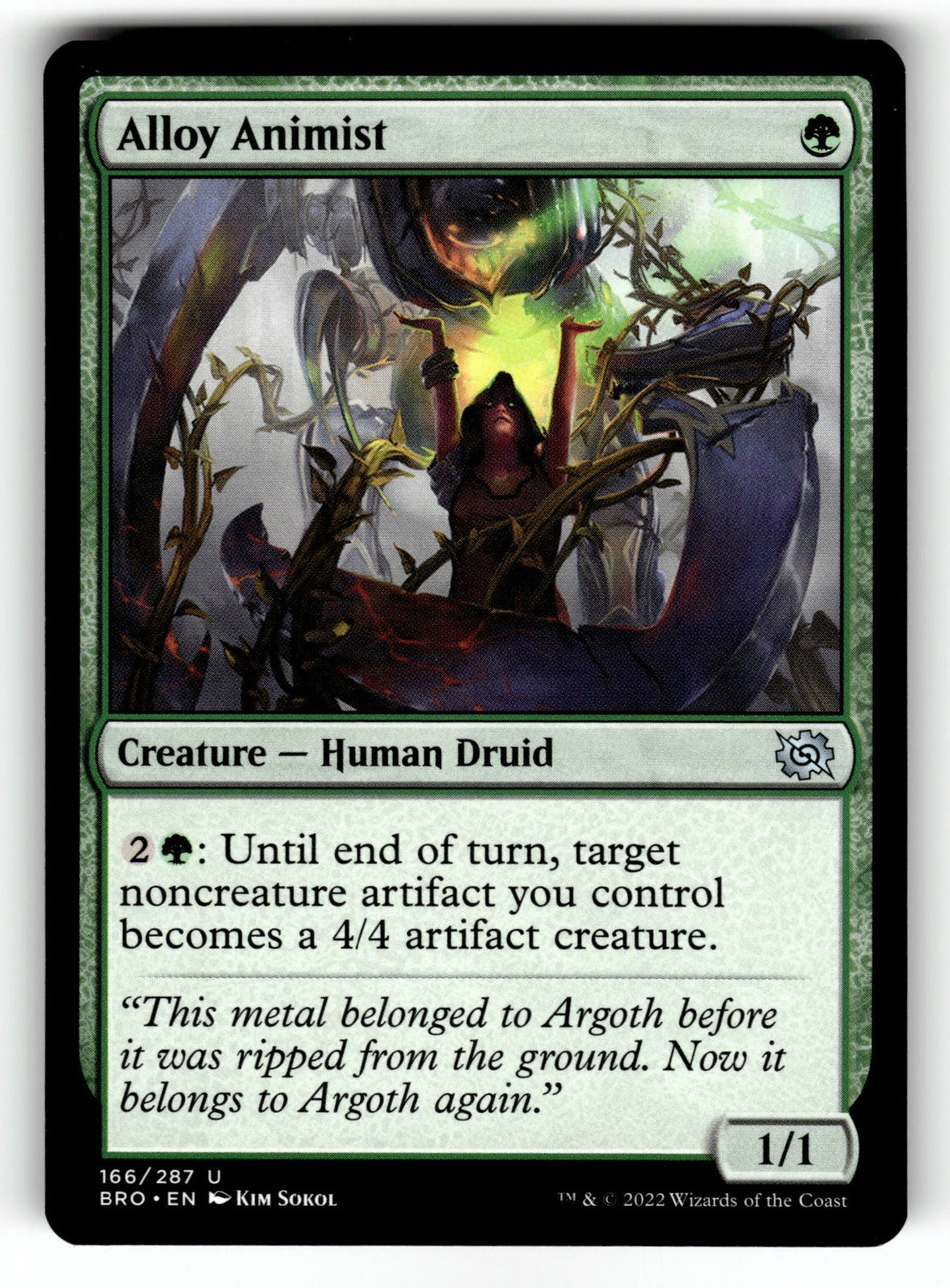 Alloy Animist – 166 BRO: The Brothers' War U NM