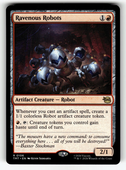 Ravenous Robots – 106 TMT: Teenage Mutant Ninja Turtles R NM
