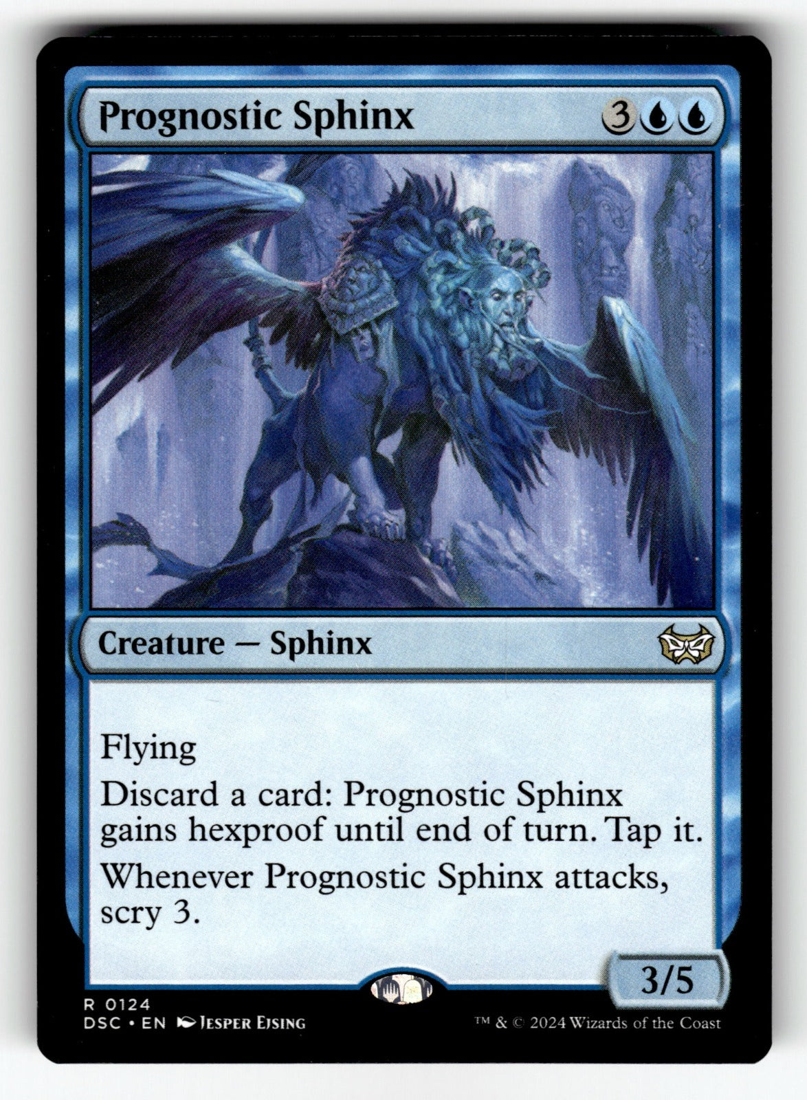Prognostic Sphinx – 124 DSC: Commander: Duskmourn: House of Horror R LP