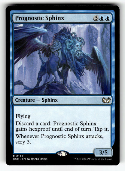Prognostic Sphinx – 124 DSC: Commander: Duskmourn: House of Horror R LP
