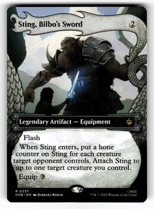 Sting, Bilbo's Sword (Showcase) – 237 HOB: The Hobbit R NM