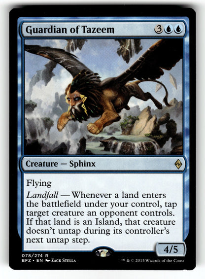 Guardian of Tazeem – 78 BFZ: Battle for Zendikar R LP