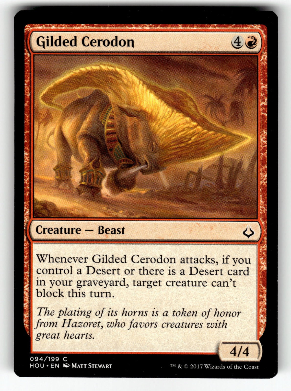 Gilded Cerodon – 94 HOU: Hour of Devastation C LP