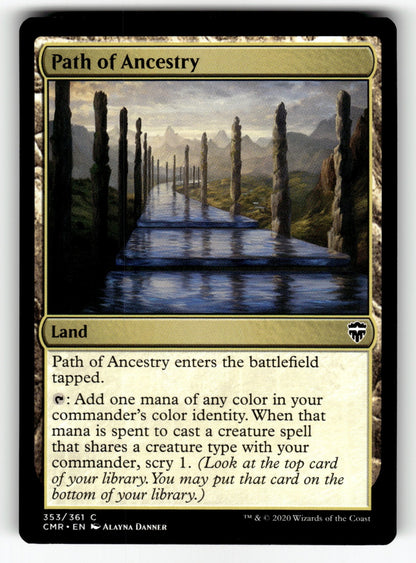 Path of Ancestry – 353 CMR: Commander Legends C NM