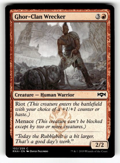 Ghor-Clan Wrecker – 103 RNA: Ravnica Allegiance C LP
