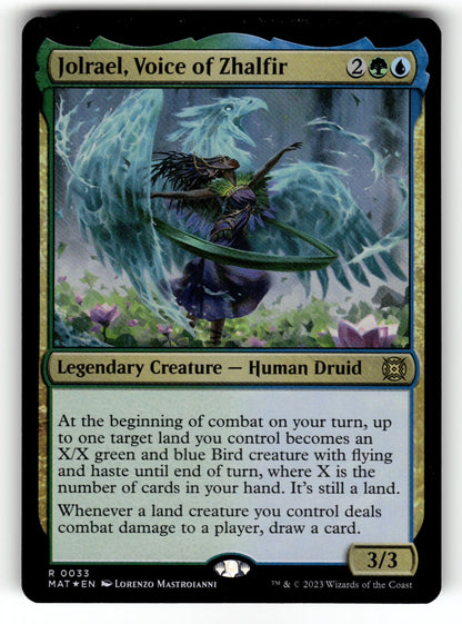 Jolrael, Voice of Zhalfir – 33 MAT: March of the Machine: The Aftermath R Foil NM