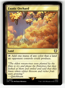 Exotic Orchard – 307 LTC: Commander: The Lord of the Rings: Tales of Middle-earth R NM