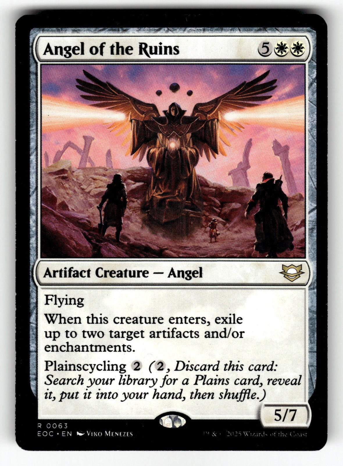 Angel of the Ruins – 63 EOC: Commander: Edge of Eternities R LP