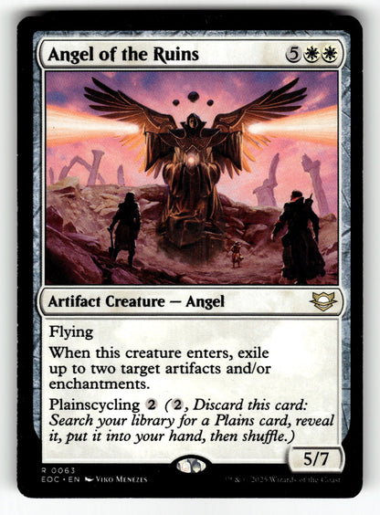 Angel of the Ruins – 63 EOC: Commander: Edge of Eternities R LP